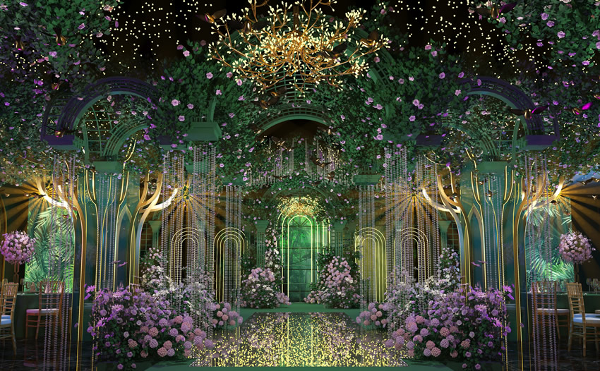 大祥奇妙森林婚礼堂效果展示